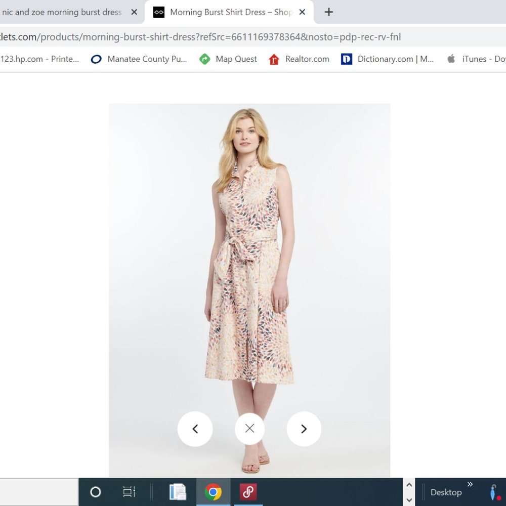 Nic+Zoe petite dress